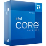 Core i7-12700K processor 25 MB Smart cache Kasse