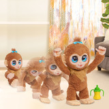 Just Play Peanut the playfull Monkey, Plysdyr Dreng/Pige, 4 År