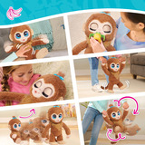 Just Play Peanut the playfull Monkey, Plysdyr Dreng/Pige, 4 År