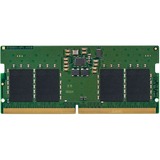 Kingston ValueRAM hukommelsesmodul 8 GB 1 x 8 GB DDR5 5600 MT/s Grøn, 8 GB, 1 x 8 GB, DDR5, 262-pin SO-DIMM