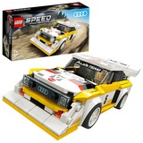 LEGO Speed Champions 1985 Audi Sport quattro S1 - 76897, Bygge legetøj Byggesæt, Dreng/Pige, 7 År, 250 stk, 310 g