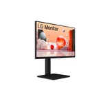LG 24BA450, LED-skærm Sort