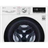 LG F6WV709P1, Vaskemaskine Hvid/Sort