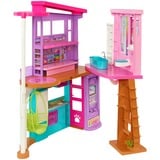 Mattel Barbie-sommerhuslegesæt Dukkehuse, Dollhouse 3 År, Montering påkrævet
