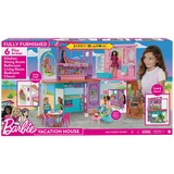 Mattel Barbie-sommerhuslegesæt med over 30 dele, legetøj til børn fra 3 år, Dollhouse legetøj til børn fra 3 år, 3 År, Montering påkrævet
