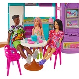 Mattel Barbie-sommerhuslegesæt med over 30 dele, legetøj til børn fra 3 år, Dollhouse legetøj til børn fra 3 år, 3 År, Montering påkrævet