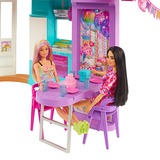 Mattel Barbie-sommerhuslegesæt med over 30 dele, legetøj til børn fra 3 år, Dollhouse legetøj til børn fra 3 år, 3 År, Montering påkrævet