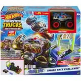 Mattel Monster Trucks ARENA SMASHERS RACE ACE SMASH RACE CHALLENGE-legesæt, Racerbane Monstertruck og banesæt, 4 År, Metal, Flerfarvet