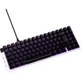 NZXT Gaming-tastatur Hvid/Sort, DE-layout, Gateron red