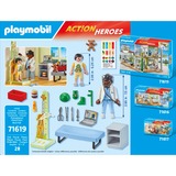 PLAYMOBIL Action Heroes Børnelæge med Teddybjørn, Bygge legetøj 