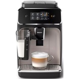 Philips Fuldautomatisk espressomaskine, 3 drikke, Kaffe/Espresso Automat Sort/zinc brown, 3 drikke, Espressomaskine, 1,8 L, Kaffebønner, Indbygget kværn, 1500 W, Sort, Brun