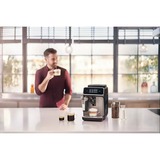 Philips Fuldautomatisk espressomaskine, 3 drikke, Kaffe/Espresso Automat Sort/zinc brown, 3 drikke, Espressomaskine, 1,8 L, Kaffebønner, Indbygget kværn, 1500 W, Sort, Brun