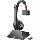 Plantronics Savi 8210 UC Headset Sort Sort, Headset, Headset, Kontor/Callcenter, Sort, Trådløs, 100 - 6800 Hz