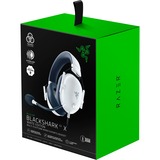 Razer BlackShark V2 X, Gaming headset Hvid