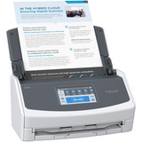 Ricoh ScanSnap iX1600 ADF + manuel indføringsscanner 600 x 600 dpi A4 Hvid, indtræknings scanner Hvid/Sort, 216 x 360 mm, 600 x 600 dpi, 40 sider pr. minut, ADF + manuel indføringsscanner, Hvid, TFT