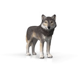 Schleich Wild Life Amerikansk Ulv, Spil figur 