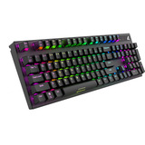 Sharkoon SKILLER SGK20, Gaming-tastatur Sort, Amerikansk layout, Huano Red