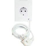 Shelly Stand Socket Adapter, Stikdåse Hvid
