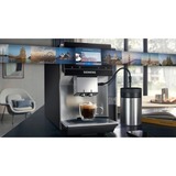 Siemens EQ.700 TP715D01 kaffemaskine Fuld-auto Espressomaskine 2,4 L, Kaffe/Espresso Automat grå/Sort, Espressomaskine, 2,4 L, Kaffebønner, Indbygget kværn, 1500 W, Grå