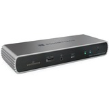 Sonnet ECHO-DK11-T4 dockingstation Ledningsført Thunderbolt 4 Sort, Docking station Ledningsført, Thunderbolt 4, 90 W, Sort, SD, Link, Strøm