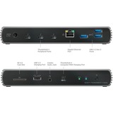 Sonnet ECHO-DK11-T4 dockingstation Ledningsført Thunderbolt 4 Sort, Docking station Ledningsført, Thunderbolt 4, 90 W, Sort, SD, Link, Strøm