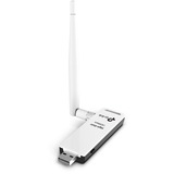 TP-Link TL-WN722N netværkskort WLAN 150 Mbit/s, Wi-Fi-adapter Hvid, Trådløs, USB, WLAN, Wi-Fi 4 (802.11n), 150 Mbit/s, Sort, Hvid, Detail