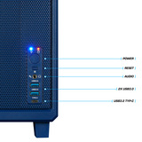 Thermaltake FTW TR100 Koralie Edition, Gaming PC kobolt blå
