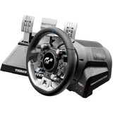 Thrustmaster T-GT II Volant + pedalier 4160823 Sort, Satin stål USB Rat + Pedaler PC, PlayStation 4, PlayStation 5 Sort, Rat + Pedaler, PC, PlayStation 4, PlayStation 5, Ledningsført, USB, Sort, Satin stål, Vekselstrøm