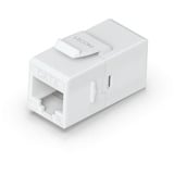 Ubiquiti UACC-Keystone-Coupler-C6, Kobling Hvid
