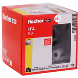 fischer Porøsbetonplugs FFA 8 S, Dyvel Lys grå