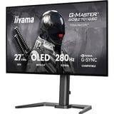 iiyama G-Master GOB2701QSC-B1 OLED, Gaming Skærm Sort
