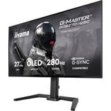 iiyama G-Master GOB2701QSC-B1 OLED, Gaming Skærm Sort