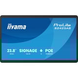 iiyama S2425AS-B1P, Offentlig visning Sort (mat)