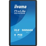 iiyama S2425AS-B1P, Offentlig visning Sort (mat)