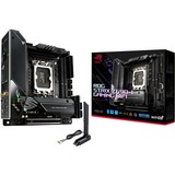 ASUS ROG-STRIX-Z690-I-GAMING-WIFI Intel Z690 LGA 1700 mini ITX, Bundkort Intel, LGA 1700, Intel® Celeron®, Intel® Core™ i3, Intel® Core™ i5, Intel® Core™ i7, Intel® Core™ i9,..., DDR5-SDRAM, 64 GB, DIMM