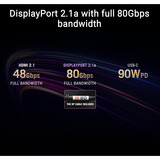 ASUS ROG Swift OLED PG27UCWM, Gaming Skærm Sort
