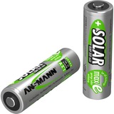 Ansmann 5035513 husholdningsbatteri Genopladeligt batteri AA Nikkel-Metalhydrid (NiMH) Sølv, Genopladeligt batteri, AA, Nikkel-Metalhydrid (NiMH), 1,2 V, 2 stk, 800 mAh