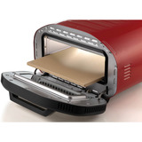 Ariete Pizzaovn DA GENNARO Rød/rustfrit stål, 1 pizza(er), Rød, 430 °C, 320 x 320 mm, 1 t, Sten