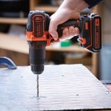 BLACK+DECKER BDCHD18S1KA, Slagborer skruemaskine Sort/Orange