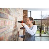 BLACK+DECKER Batteridrevet slagboremaskine BDCHD18S1KA, 18 volt, Slagborer skruemaskine Sort/Orange