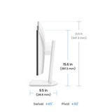 BenQ GW2790TC, LED-skærm Hvid