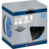 Bosch 2 608 622 010 egerhjul & hjulbørste Kop børste 10 cm Kop børste, 1,4 cm, 10 cm, 0,5 mm, Metal, 8500 rpm