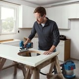 Bosch GST 18V-125 S PROFESSIONAL puslespil 3500 spm 1,9 kg, Stiksav Blå/Sort, Tønde greb, Sort, Blå, Rustfrit stål, -45 - 45°, Aluminium, Stål, Træ, Børstefri, 3500 spm
