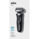 Braun Series 7 81728154 barbermaskine til ham Folie shaver Trimmer Sort Sort/Sølv, Folie shaver, Sort, LED, Opladning, Strøm, Batteri, Lithium-Ion (Li-Ion)