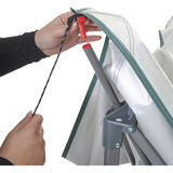 Coleman FastPitch OnePush Shelter M, Pavillon Turkis/grå