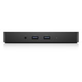 Dell WD15 USB-C Dock Renoveret, Docking station Sort