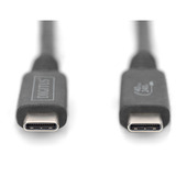 Digitus AK-300343-008-S, Kabel Sort