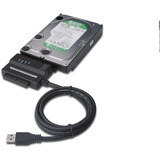 Digitus Adapter USB 3.2 Gen 1 > IDE + SATA-kabel Sort