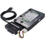 Digitus Adapter USB 3.2 Gen 1 > IDE + SATA-kabel Sort