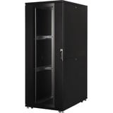 Digitus DN-19 SRV-42U-8/12B stativ Fritstående reol Sort, IT kabinet Sort, Fritstående reol, 42U, 1000 kg, Sort